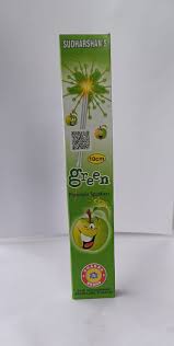 10 cm Green Sparklers